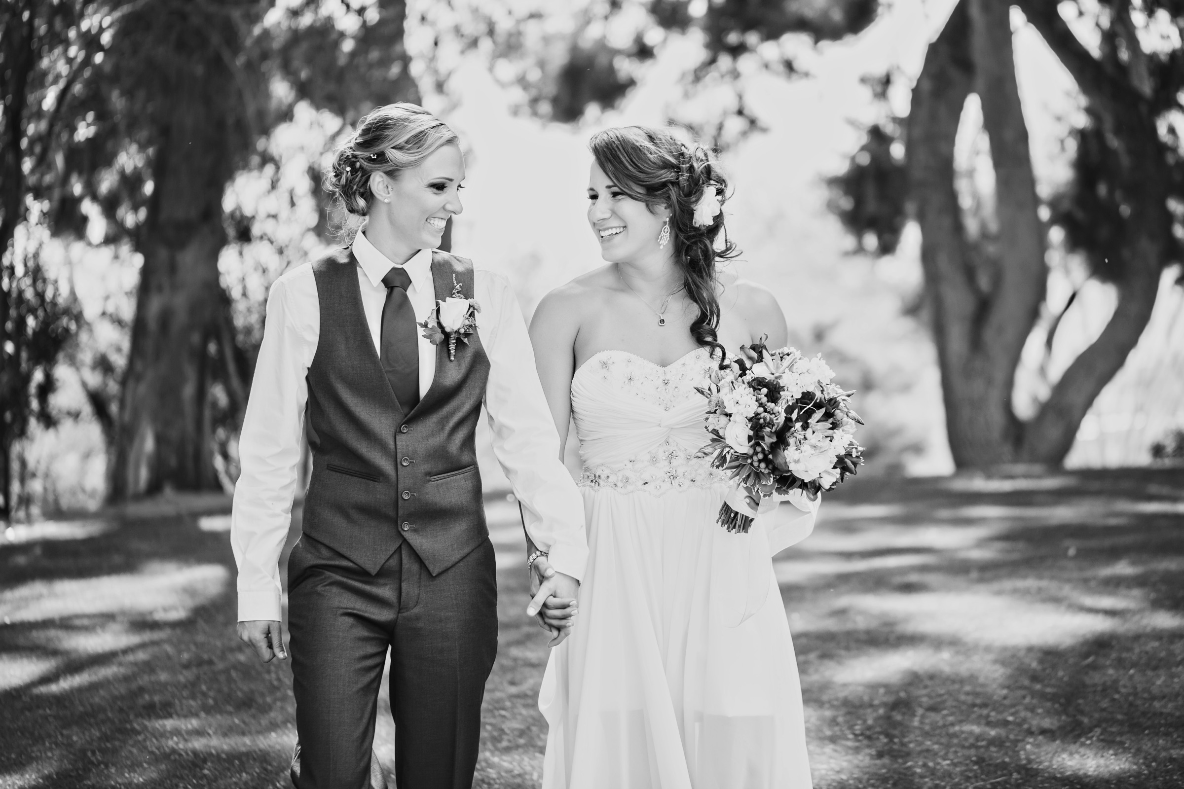 Wedding photo of Analisa & Taylor at Dove Mtn, Tucson
