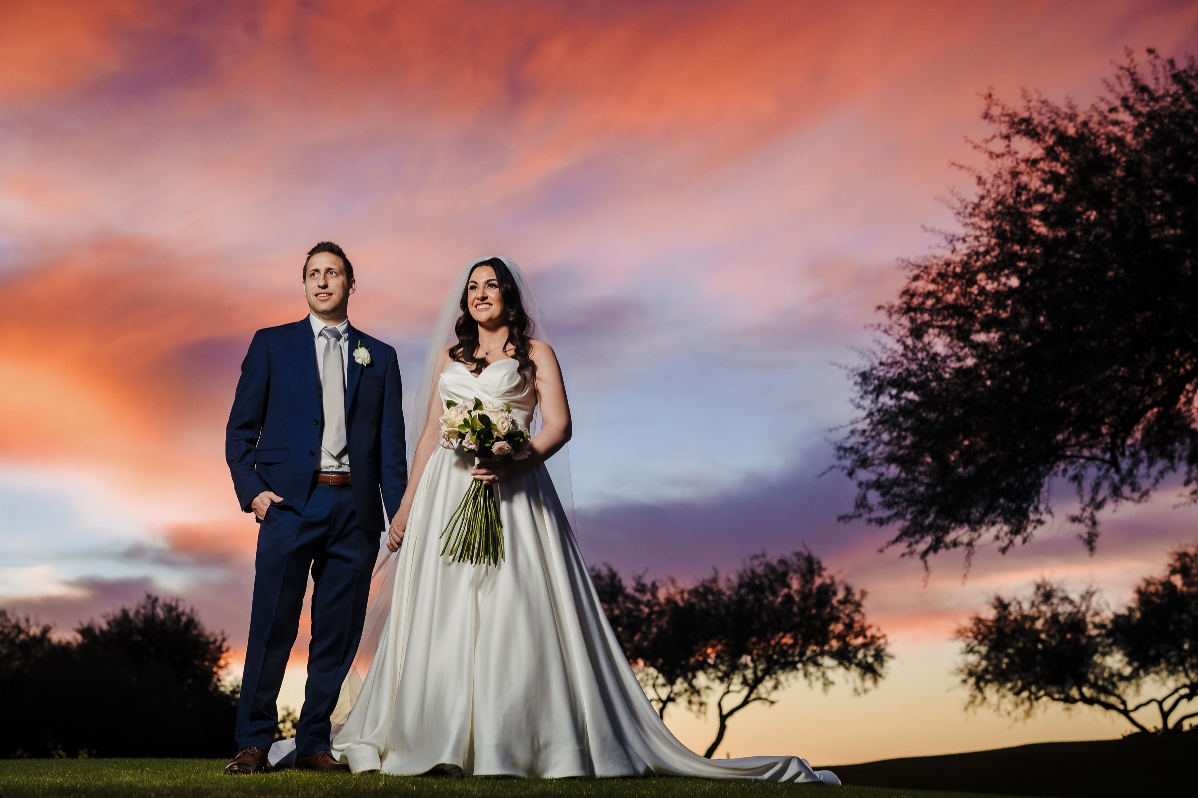 Wedding photo of Amanda & Jason at Grayhawk, Scottsdale