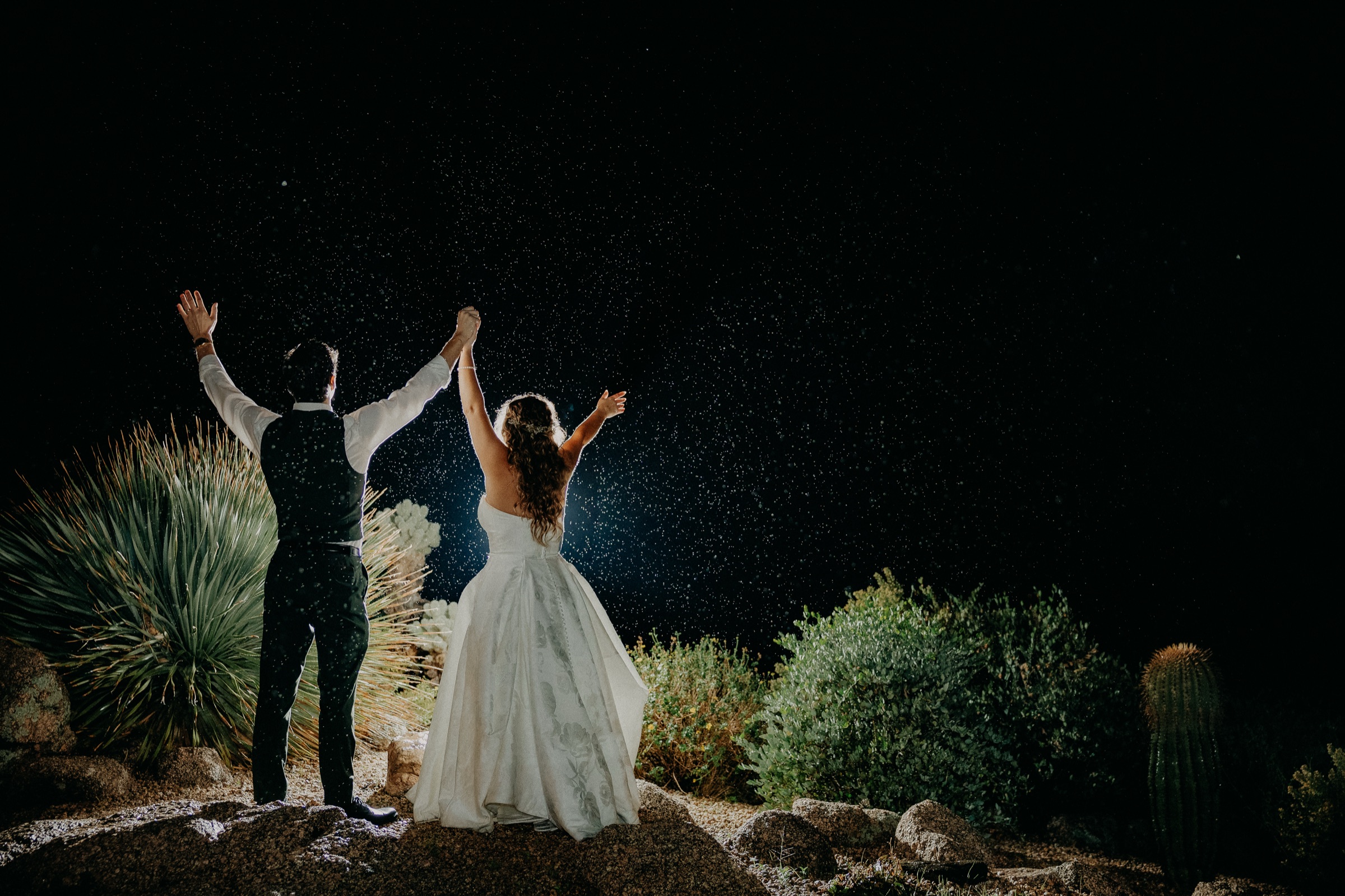 Wedding photo of Lacey & Luke at Desert Mtn, Scottsdale