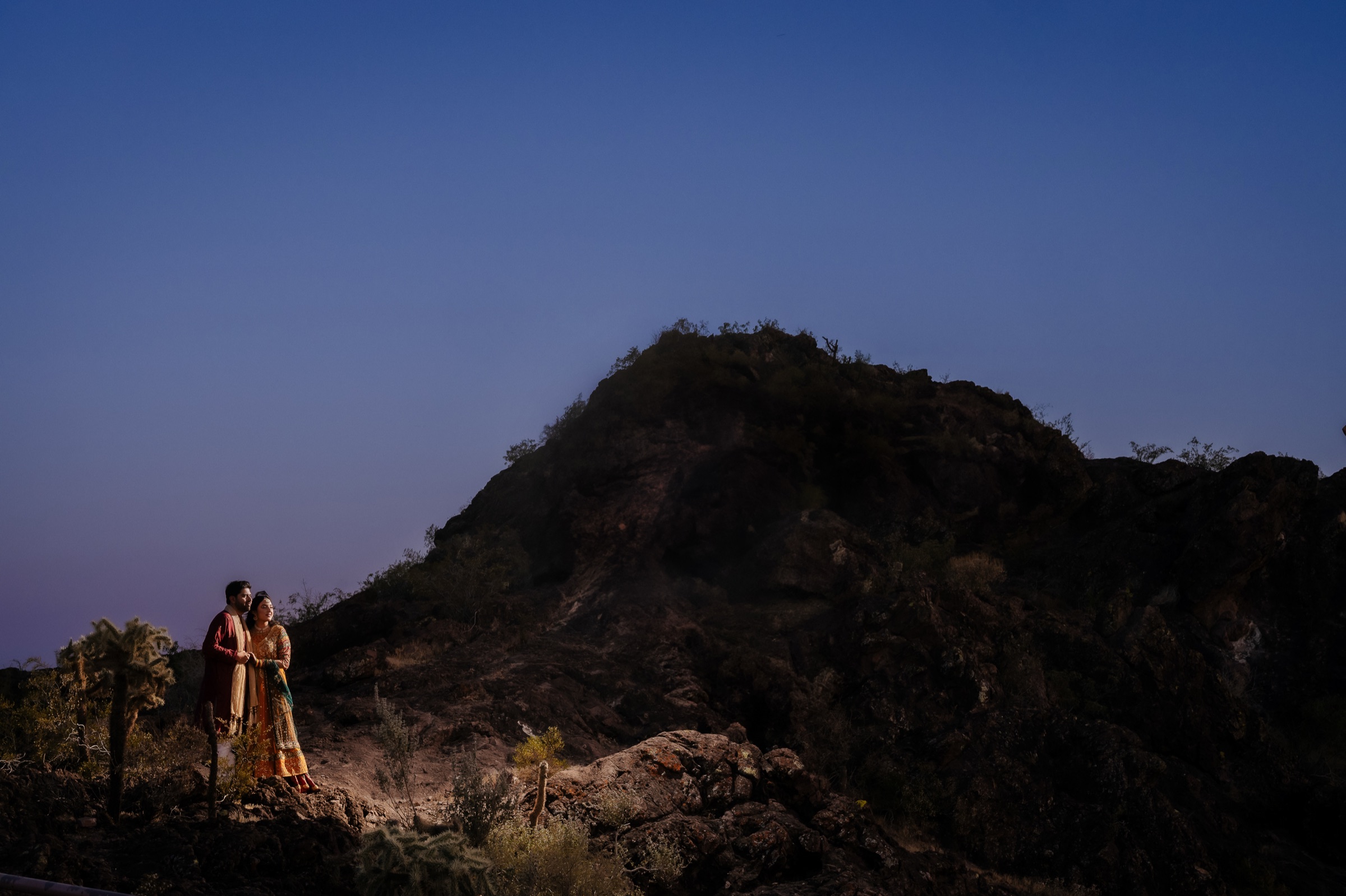 Wedding photo of Mehak & Zayn at The Buttes, Tempe