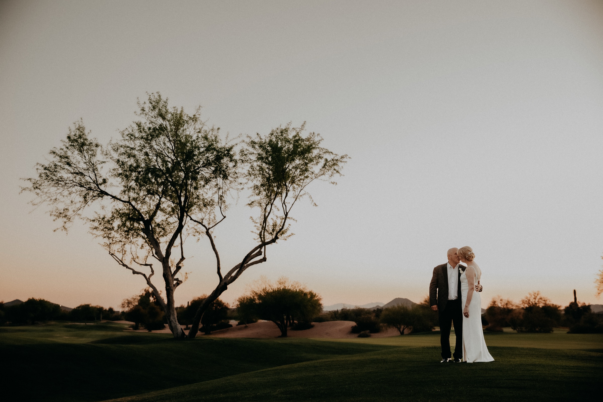 Wedding photo of Suzanne & Joe at Troon North, Scottsdale