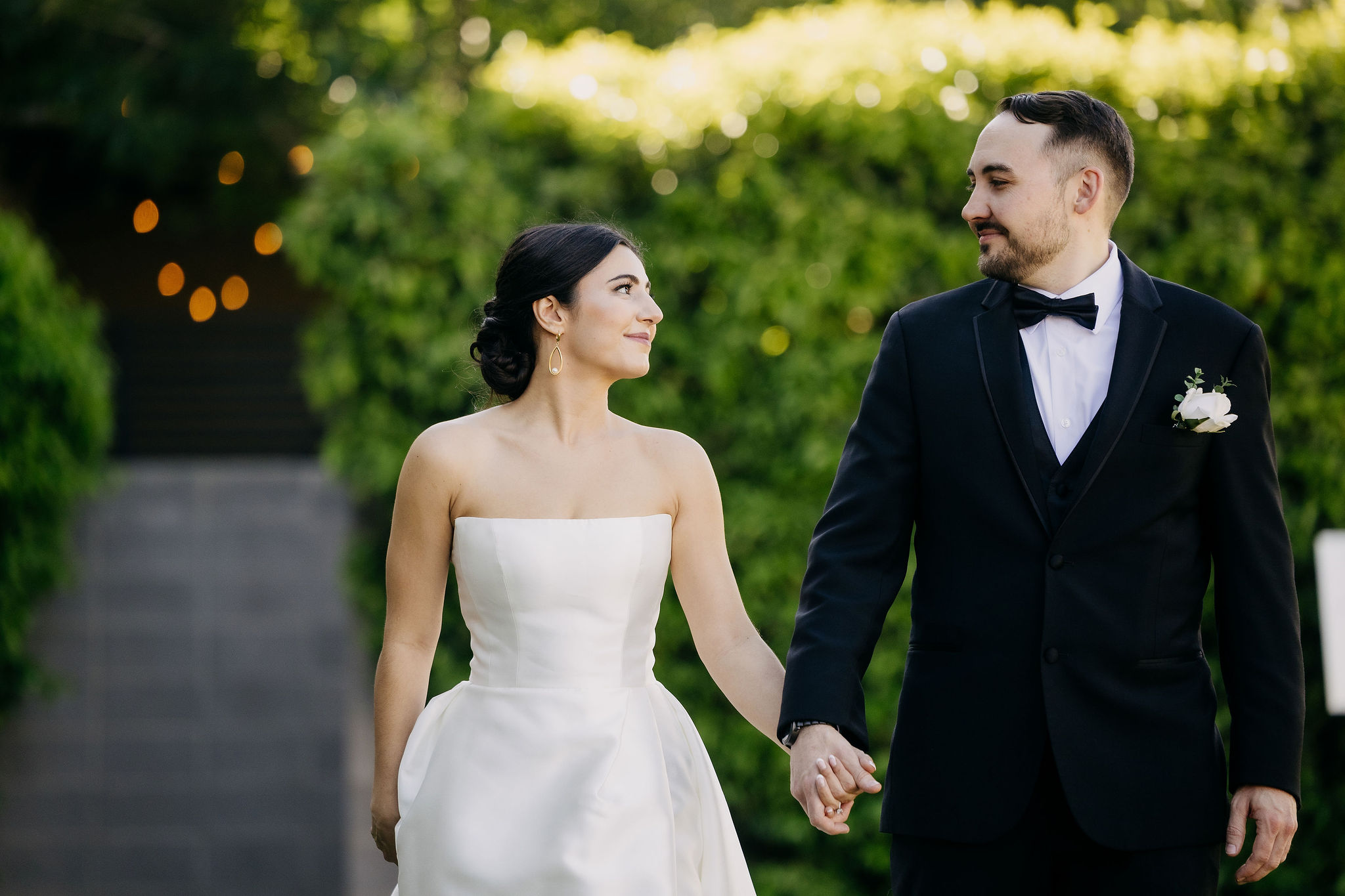 Wedding party near The Croft in downtown Phoenix