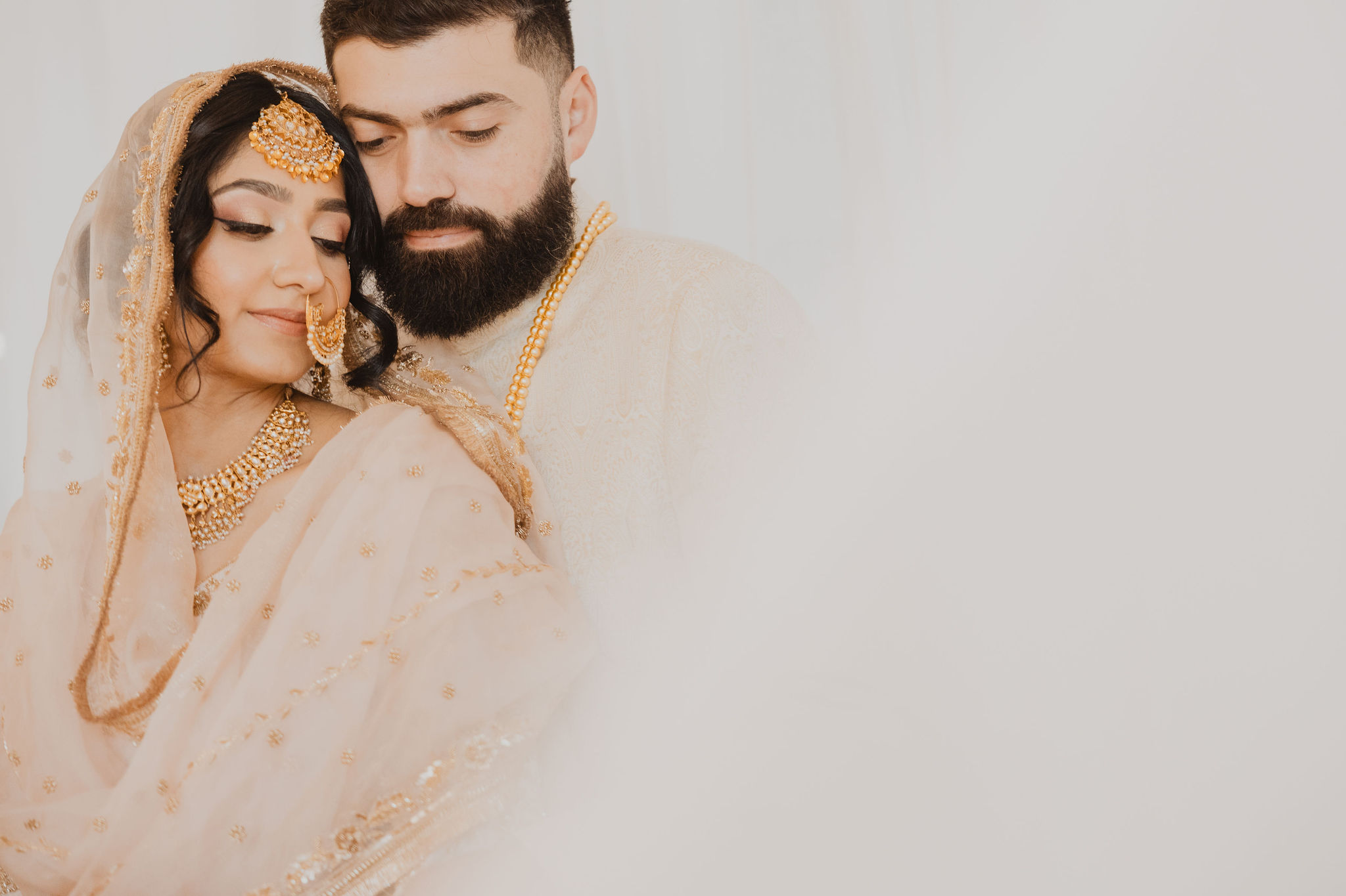 Amrit and Yousef wedding story near the Superstition Mountains in Arizona